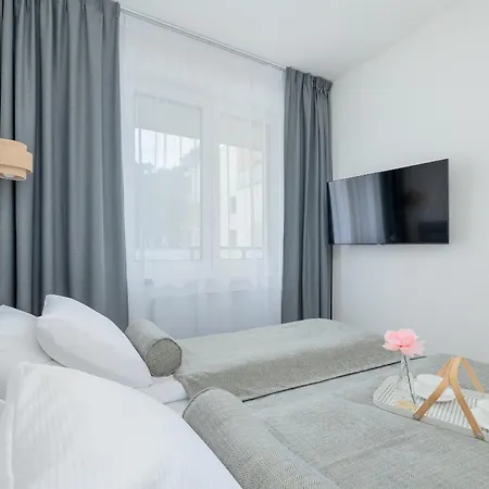 Aquamarina - Tuz Przy Plazy Z Parkingiem By Renters * Dąbki