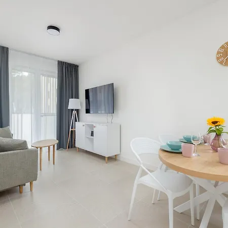 Aquamarina - Tuz Przy Plazy Z Parkingiem By Renters Apartmán *